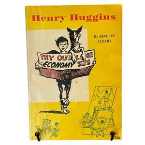 VTG 1968 Henry Huggins by Beverly Cleary, Scholastic Paperback